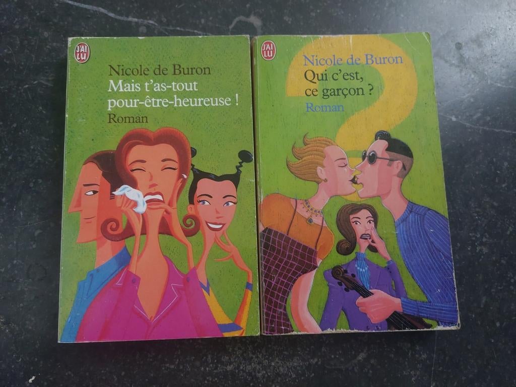 2 livres de Nicole de Buron, Livres, Enlèvement, Utilisé