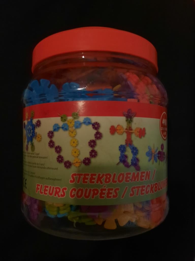 Jeu de construction fleurs à assembler – 379 pièces, Enlèvement