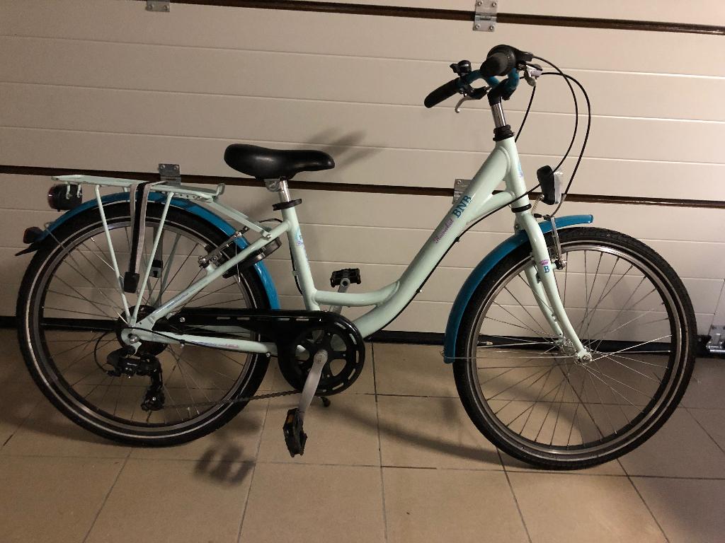 Meisjesfiets BNB Bike 24 inch nieuwstaat, Comme neuf, Enlèvement, Vitesses, BNB Bike