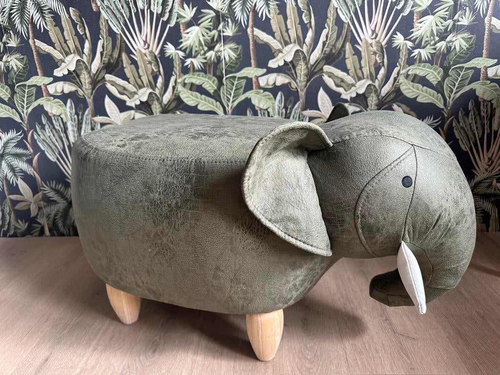 Tabouret de chambre d'enfant Elephant, Enlèvement, Comme neuf