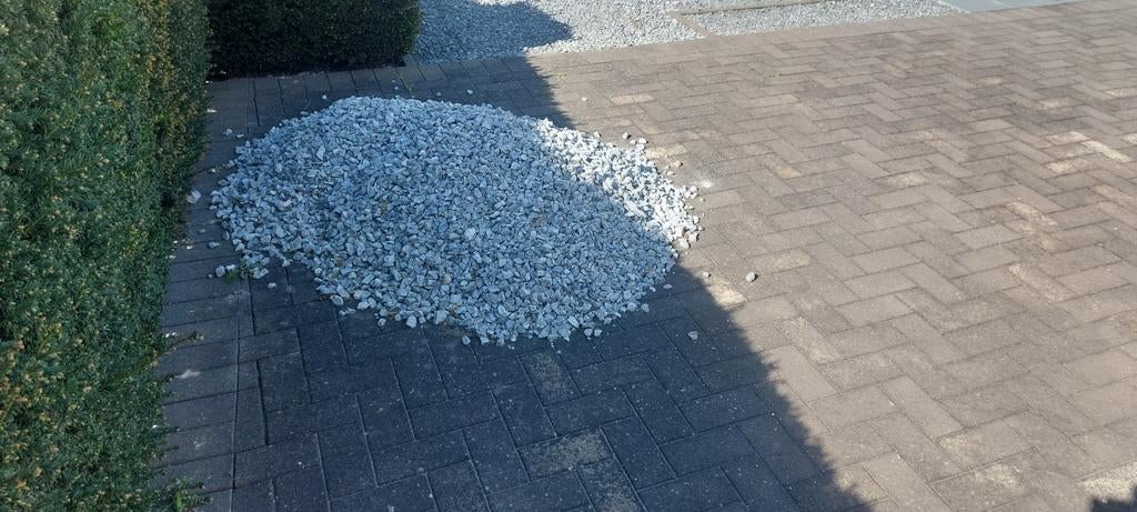 Split, steentjes licht grijs gratis, Ophalen, Grijs, Split