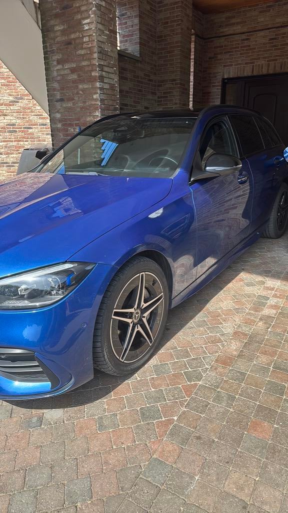 Mercedes c300e, Automaat, Achterwielaandrijving, Euro 6, Blauw