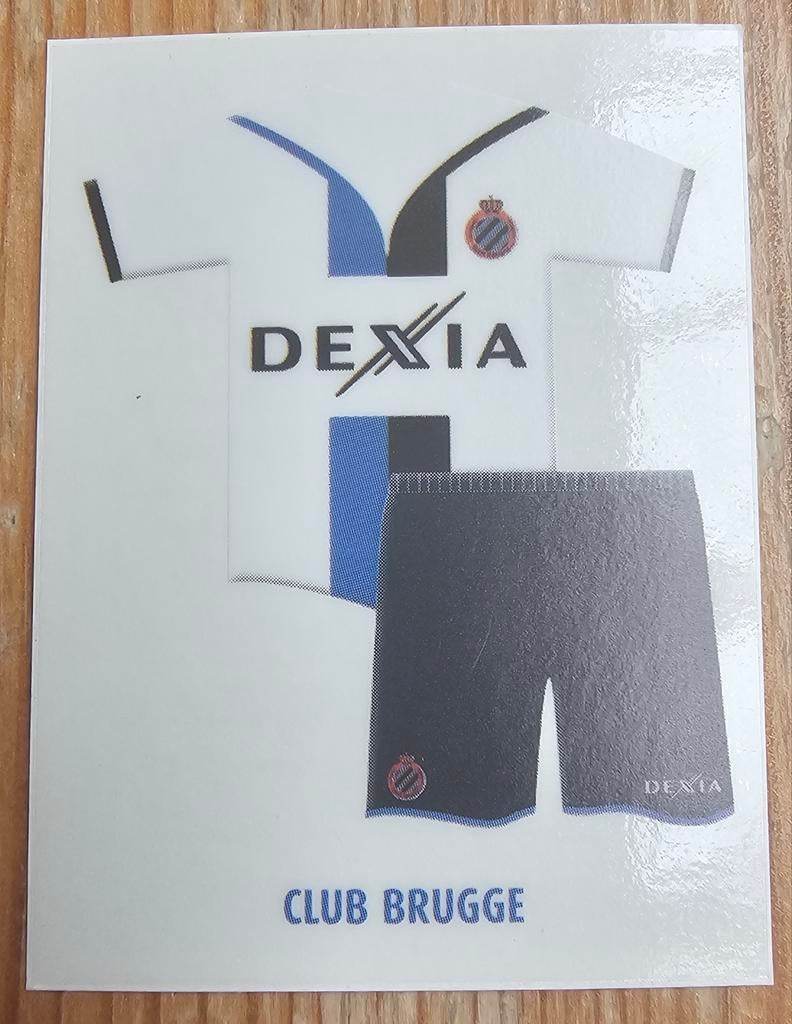 Panini Football 2010 #87 Out Shirt Club Brugge Voetbal!, Ophalen of Verzenden, Zo goed als nieuw, Sticker