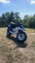 Booster brommer zwart tekoop, Fietsen en Brommers, Brommers | Overige merken, Ophalen, Klasse B (45 km/u), Zo goed als nieuw