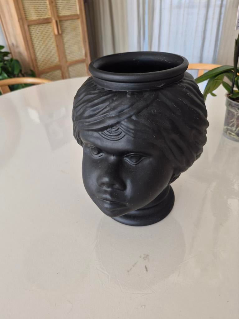 Pierno Fornasetti satijnglas, Antiek en Kunst, Ophalen of Verzenden