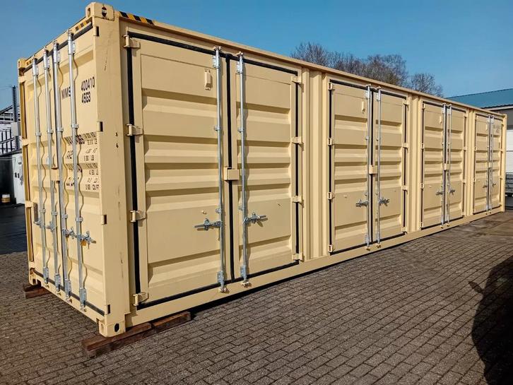 40 ft Hq open side container high cube side door open zijde, Zakelijke goederen, Machines en Bouw | Keten en Containers, Ophalen