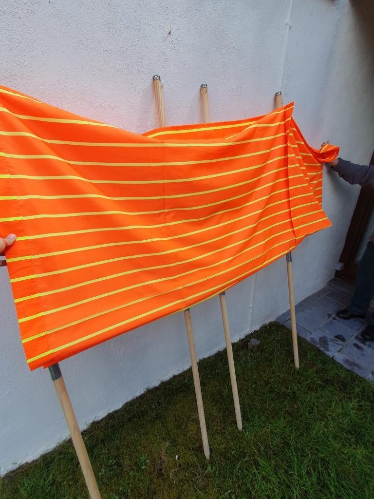 Coupe vent / Toile de Plage, Enlèvement, Comme neuf