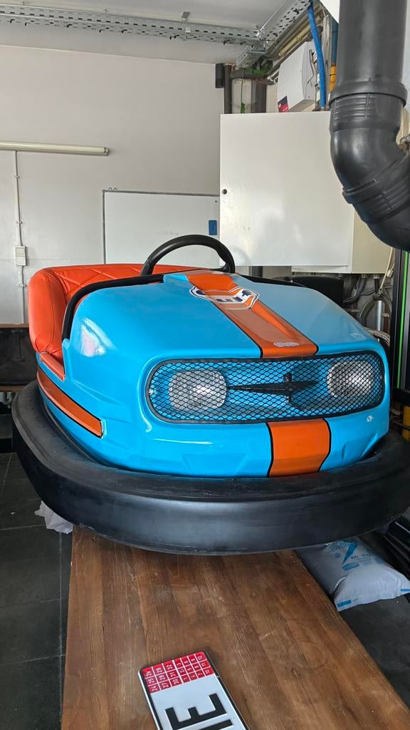 Botsauto GULF VintageFun, Verzamelen, Retro, Ophalen, Huis en Inrichting