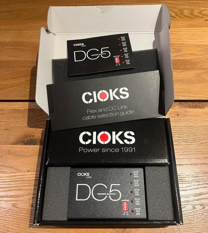 Cioks dc5 power supply, Muziek en Instrumenten, Overige Muziek en Instrumenten, Zo goed als nieuw, Ophalen of Verzenden