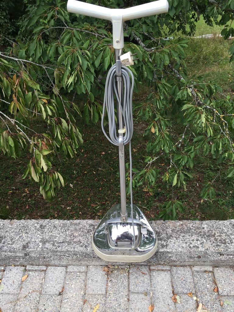 Rare ancienne cireuse de parquet(fonctionne), Enlèvement