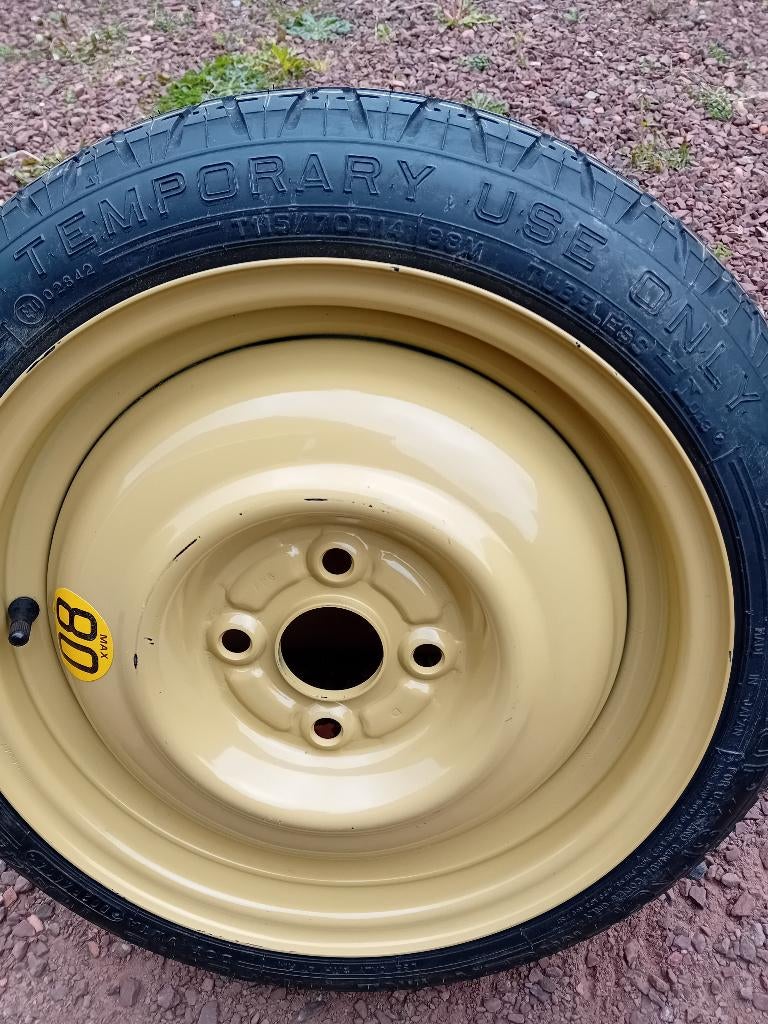 Thuiskomer - reservewiel 14 inch - nieuw, Neuf, 14 pouces, Véhicule de tourisme, Pneu(s)