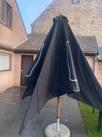 Parasol + betonnen voet, Tuin en Terras, Ophalen