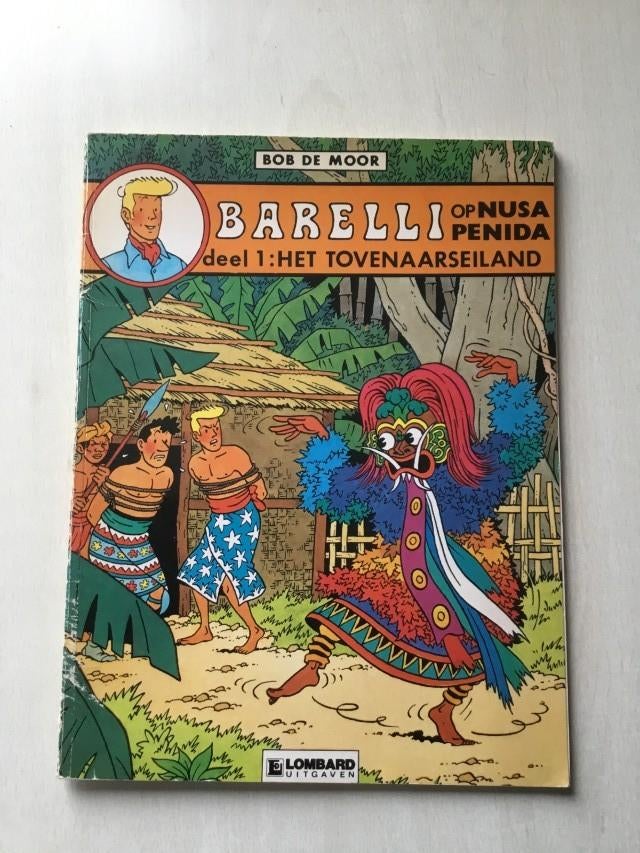 Strip Barelli op Nusa Penida, Gelezen, Eén stripboek, Bob De Moor, Ophalen of Verzenden