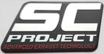 SC Project Advanced Exhaust Technology aluminium Uitlaatplaa, Motoren, Verzenden