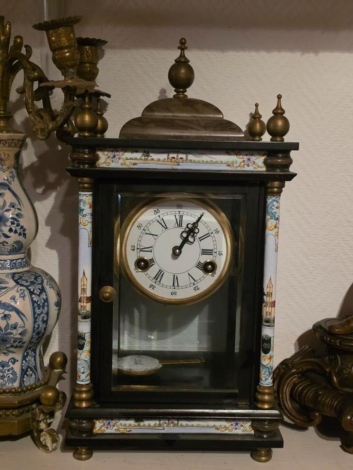 Cloisonne klok, Antiquités & Art, Antiquités | Horloges, Enlèvement