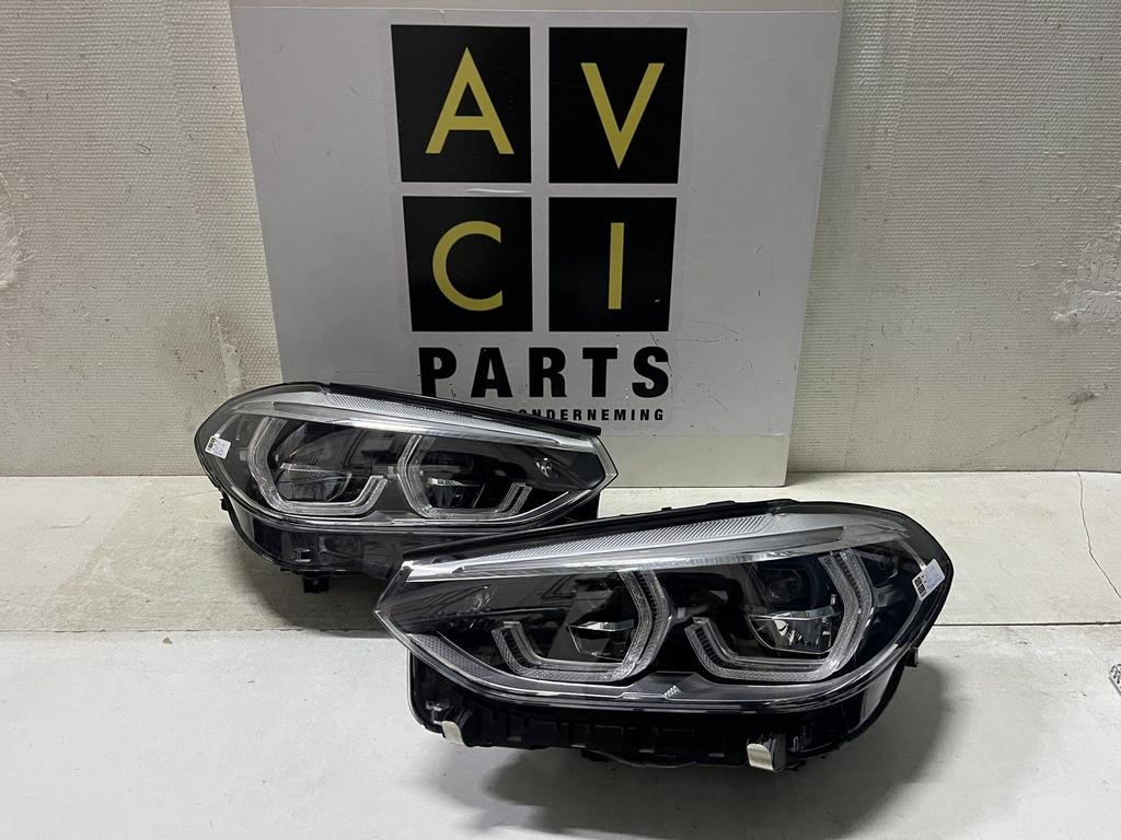 BMW G01 G02 X3 X4 ADAPTIVE LED KOPLAMPEN 9491682-05 8739653, Gebruikt, -, -, Ophalen of Verzenden