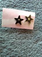 Oorbellen met zwarte sterren, Handtassen en Accessoires, Oorbellen, Overige materialen, Zwart, Nieuw, Ophalen of Verzenden