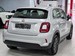 Fiat 500X 1.0i FireFly Carplay Cruise Gps CAMERA Clim Blue, Autos, Argent ou Gris, Achat, Euro 6, Entreprise