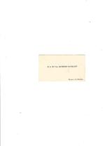 Carte de visite ancienne, Verzamelen, Geboortekaartjes en Visitekaartjes, Ophalen of Verzenden, Visitekaartje