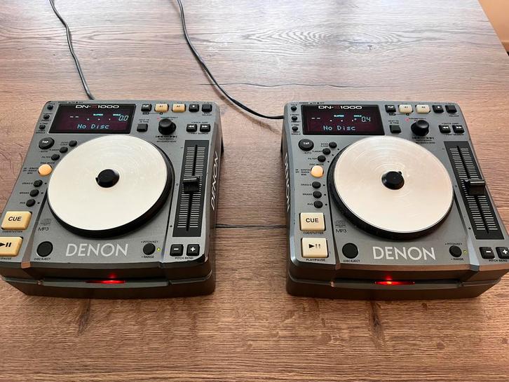 Set van 2 DENON DN-S1000 cd-spelers, Musique & Instruments, DJ sets & Platines, Utilisé, Denon, Enlèvement ou Envoi