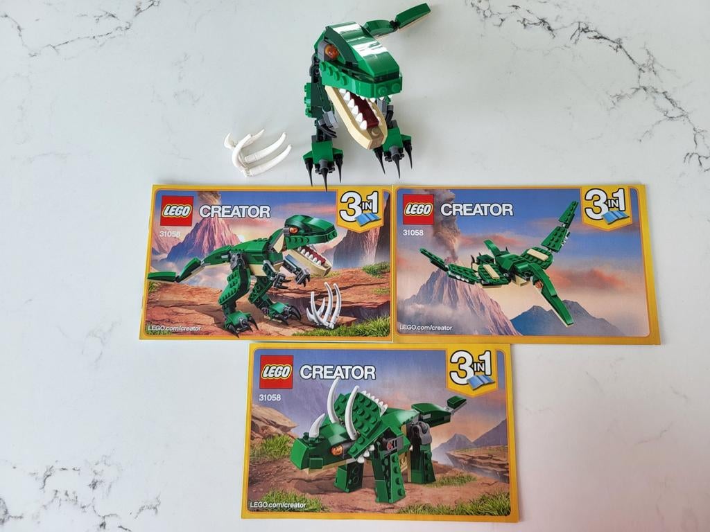 Lego creator 3in1 - Machtige dinosaurussen, Ophalen, Compleet, Lego, Creator