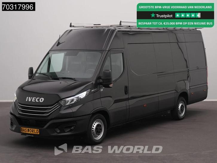 Iveco Daily 35S14 3.0L Automaat L3H2 LED Navi Airco Cruise C, Auto's, Bestelwagens en Lichte vracht, Bedrijf, Te koop, Achteruitrijcamera