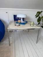 Florence knoll salontafel/ bijzettafel (CALACATTA MARMER), Ophalen, 50 tot 100 cm, 75 cm of meer, Vierkant