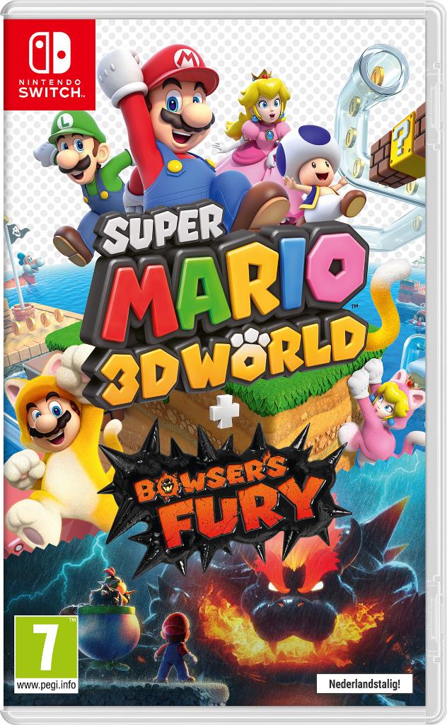 Super Mario 3D World + Bowsers's fury, Games en Spelcomputers, Games | Nintendo Switch, Eén computer, Ophalen of Verzenden, Zo goed als nieuw