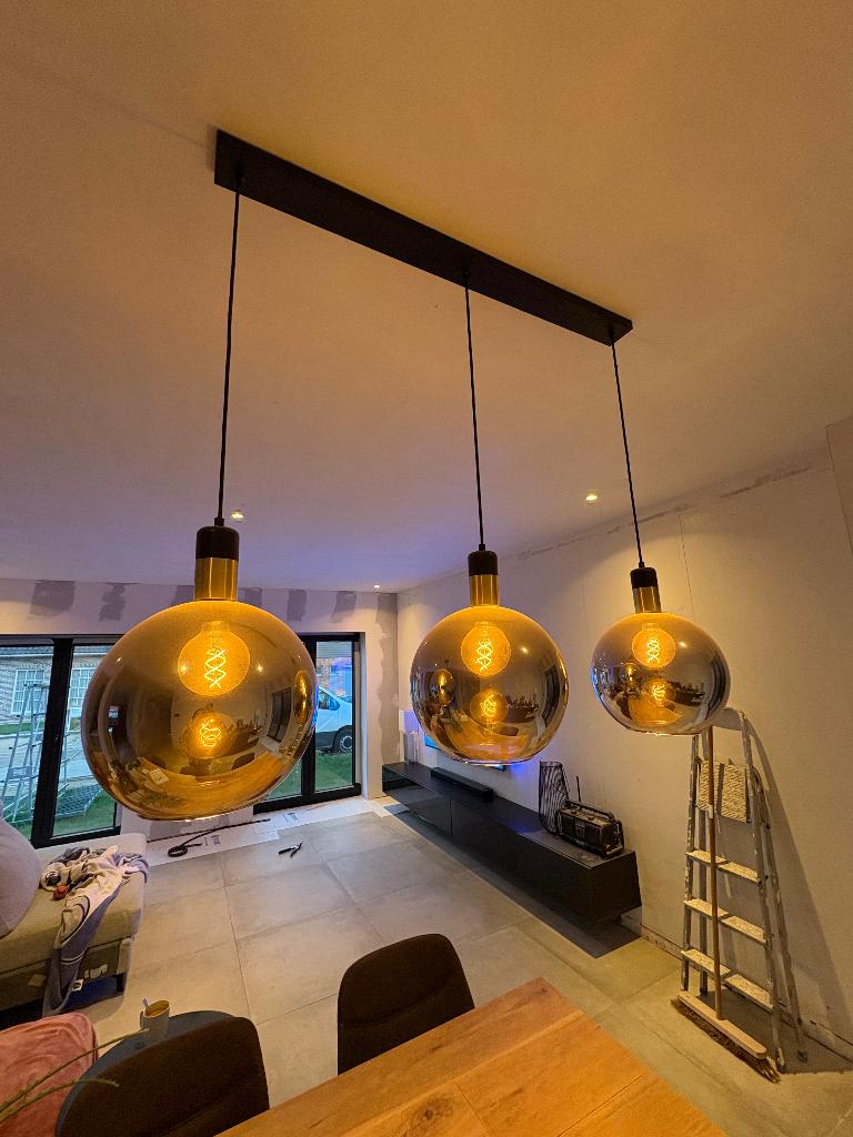 Hanglamp, Ophalen, Zo goed als nieuw, Glas