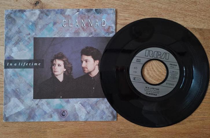 Clannad - In A Lifetime, CD & DVD, Vinyles Singles, Utilisé, Single, Pop, 7 pouces, Enlèvement ou Envoi