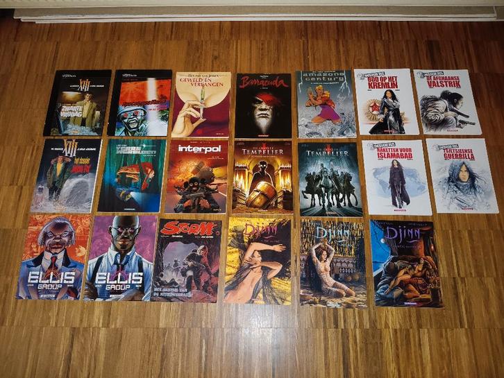 20 actie stripboeken, Boeken, Stripverhalen, Zo goed als nieuw, Meerdere stripboeken, Ophalen of Verzenden