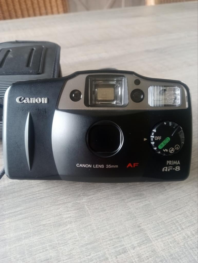 Canon PRIMA AF-8 Analoge camera, Audio, Tv en Foto, Fotocamera's Analoog, Zo goed als nieuw, Compact, Canon, Ophalen of Verzenden