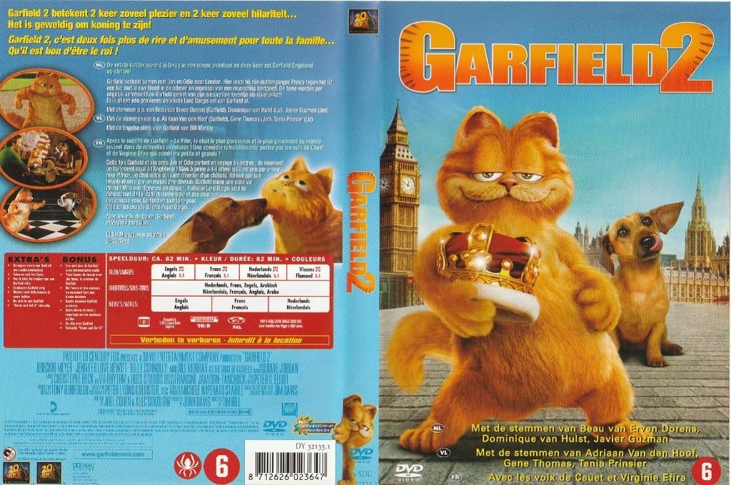 2 Jeugdfilms, Cd's en Dvd's, Dvd's | Kinderen en Jeugd, Avontuur, Ophalen of Verzenden, Zo goed als nieuw, Vanaf 6 jaar