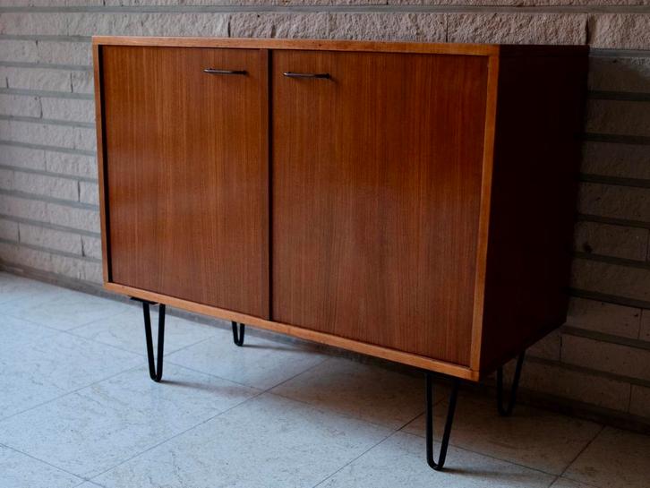 Vintage Alfred Hendrickx kastje voor Belform, Maison & Meubles, Armoires | Dressoirs, Utilisé, 50 à 100 cm, 25 à 50 cm, Avec porte(s)