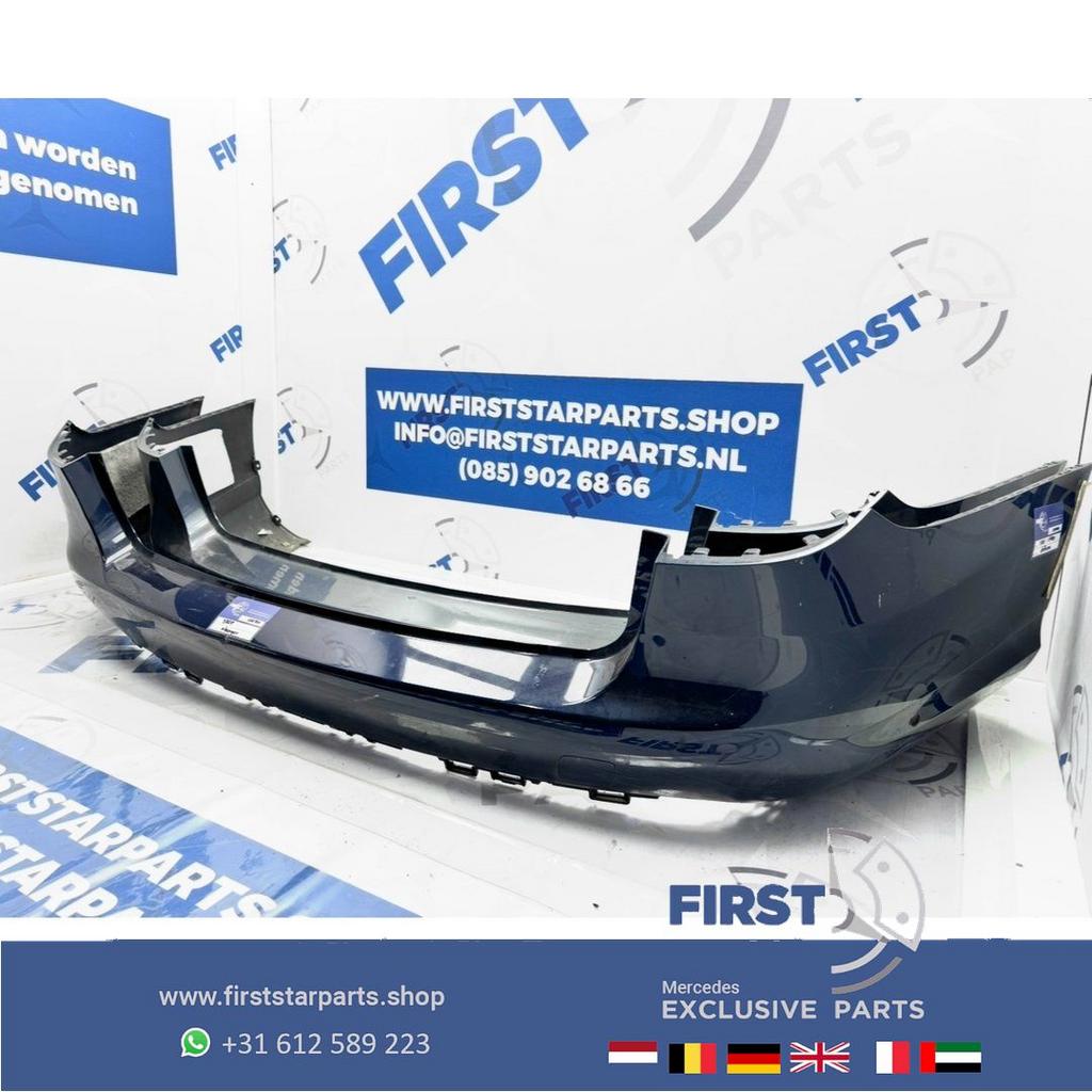 S205 ACHTERBUMPER W205 ESTATE WIT ZWART GRIJS BUMPER (GEEN A, Gebruikt, -, Ophalen of Verzenden, Achter