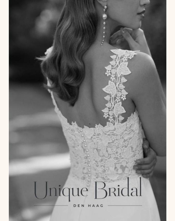 Trouwjurk maat 38 Alma Novia Lenka nooit gedragen!, Kleding | Dames, Trouwkleding en Trouwaccessoires, Nieuw, Trouwjurk, Wit, Ophalen