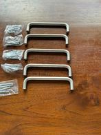 40 Kastgrepen in inox 128 mm, Ophalen, 100 tot 250 mm, Overige typen, Zo goed als nieuw