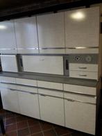 Heel mooie grote vintage keukenkast, jaren ’70, prima staat, Huis en Inrichting, Ophalen, Gebruikt, 150 tot 200 cm, Met deur(en)