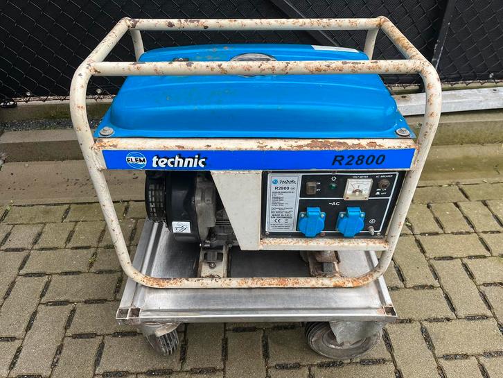 Technic generator-  aggregaat, Doe-het-zelf en Bouw, Overige Doe-Het-Zelf en Bouw, Gebruikt, Ophalen