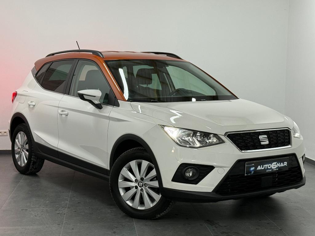 Seat Arona 1.6 CR TDI  (EU6.2) - Carnet 1erMain Navi CarPlay, Autos, Seat, Entreprise, Achat, Arona, ABS, Airbags, Air conditionné
