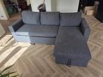 Canapé 3p, convertible lit avex méridienne anthracite, Maison & Meubles, Enlèvement