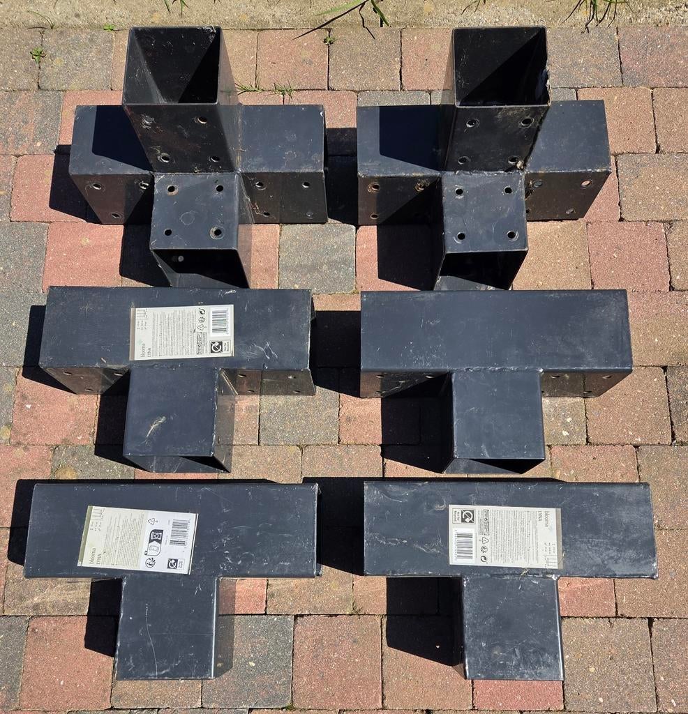 À vendre : 6 connecteurs, Jardin & Terrasse, Terrasses, Bois, Enlèvement