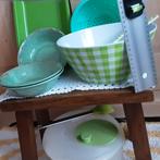 Lot NIEUWE kunststof servies + GRATIS benodigdheden, Hobby en Vrije tijd, Ophalen of Verzenden, Nieuw