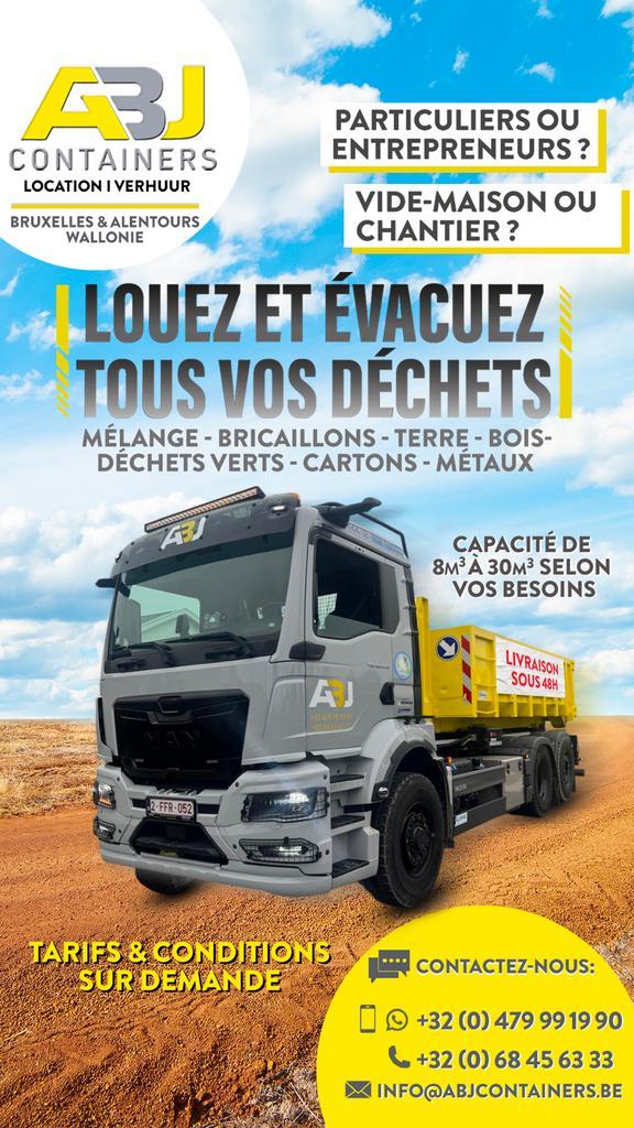 Verhuur van afvalcontainers, Doe-het-zelf en Bouw, Containers, Ophalen