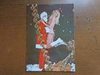 Postkaart Naakt - Dame met kerstman, Enlèvement ou Envoi, Non affranchie, Autres thèmes