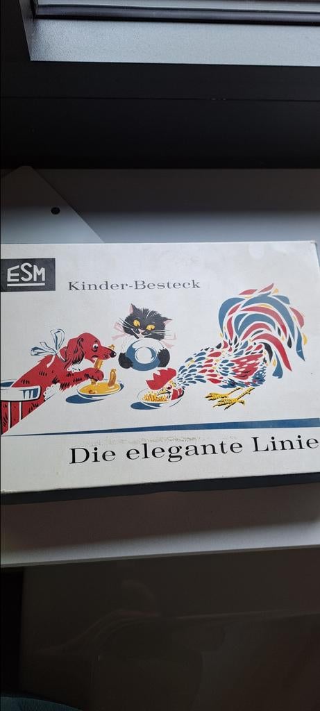 Retro lepel en vork, Ophalen