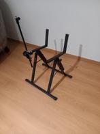 Verstelbare stand voor gitaar amp met micro houder, Musique & Instruments, Pieds, Enlèvement, Utilisé, Pied pour instrument, Guitare