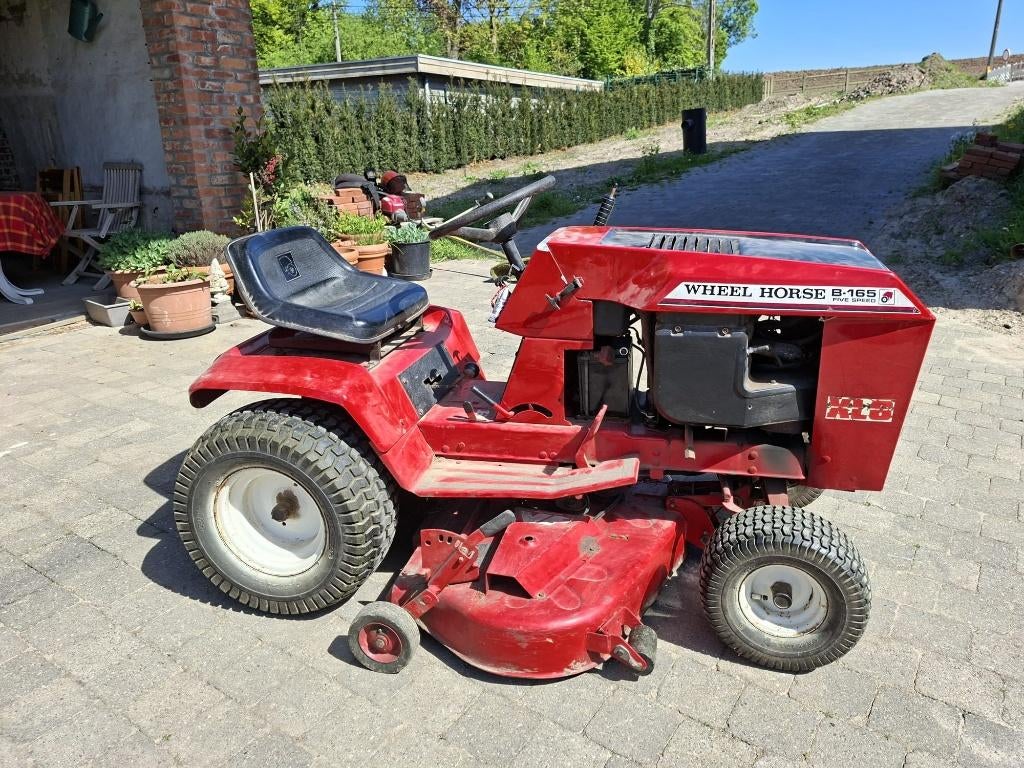 Wheel Horse B-165 zitmaaier Briggs & Stratton, Ophalen, Gebruikt, Versnellingen, 90 tot 120 cm