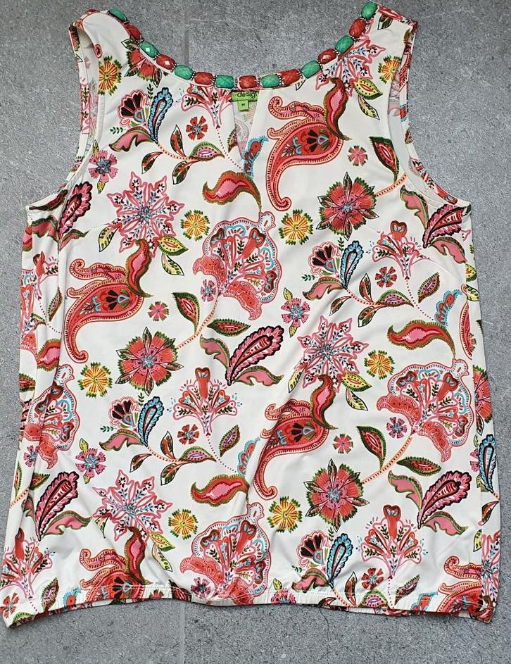 Prachtige blouse K-Design maat M –  perf staat, Kleding | Dames, Blouses en Tunieken, Zo goed als nieuw, Maat 38/40 (M), Verzenden