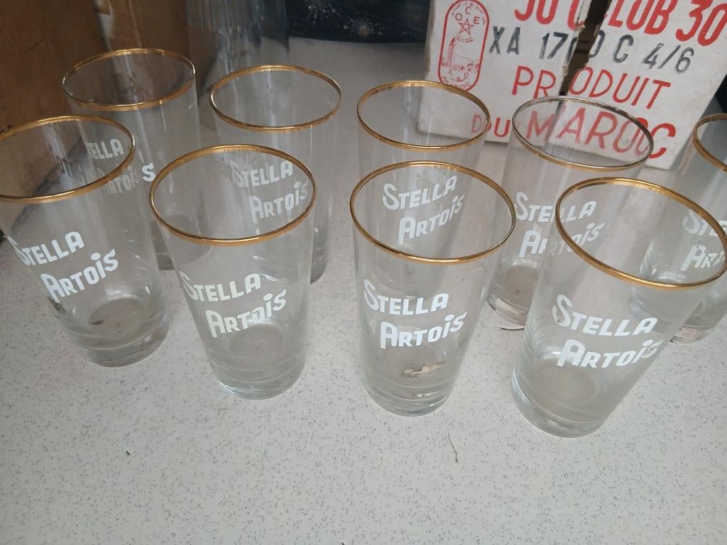 Verres Stella artois, Ophalen, Bierglas